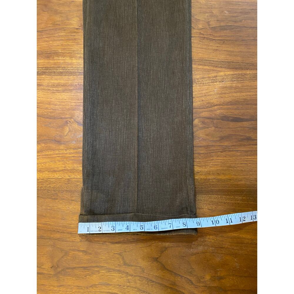 Brown Jack‎ Victor Collection Pinwale Corduroy Dress Trouser Pants (Men's 34 R) - Picture 8 of 12